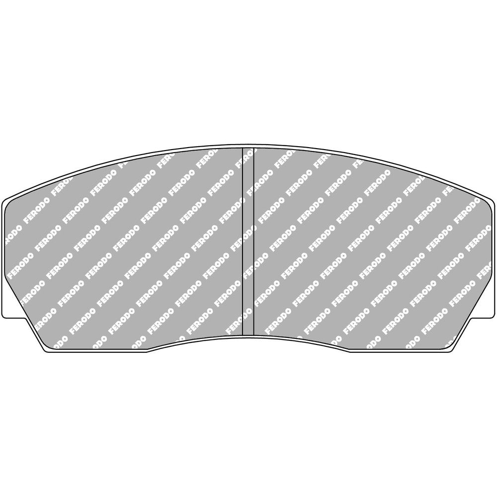 Ferodo DS2500 Brake Pads 132.4mm x 56mm FRP216H