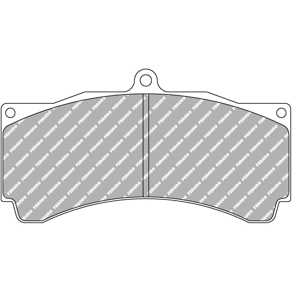 Ferodo DS2500 Brake Pads 152.1mm x 80mm FRP3003H