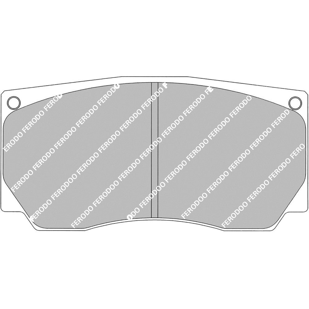 Ferodo DS UNO Brake Pads 139.8mm x 69mm FRP3088Z - Front