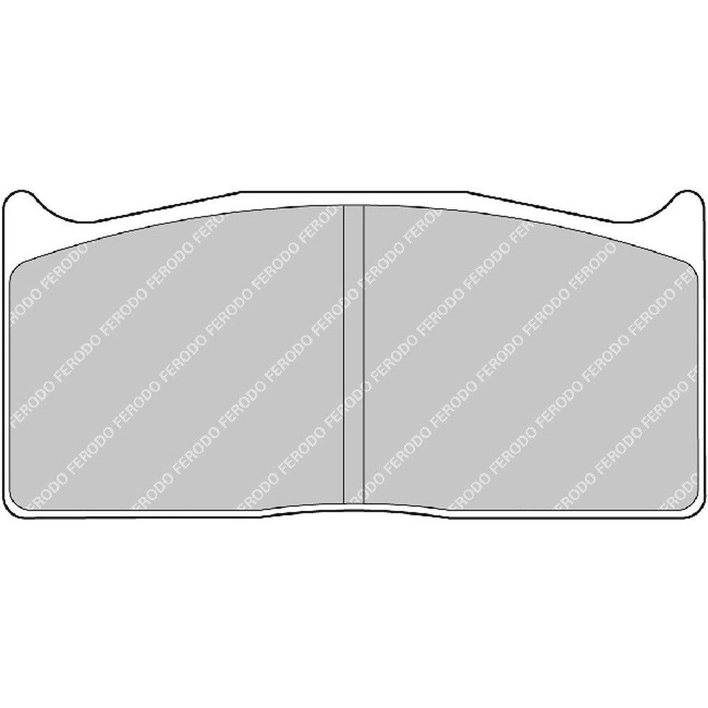 Ferodo DS2500 Brake Pads 99.8mm x 46mm FRP308H - Rear