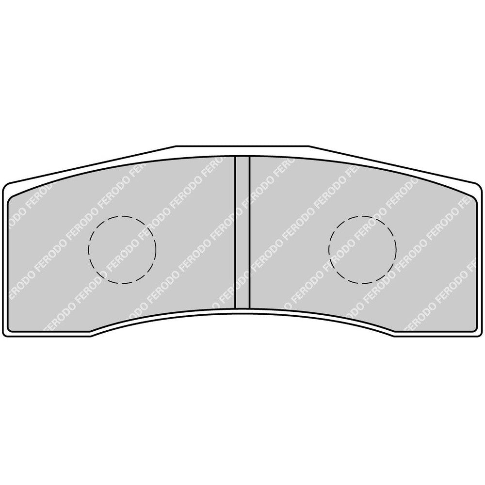 Ferodo DS UNO Brake Pads 99.8mm x 39mm FRP3102Z