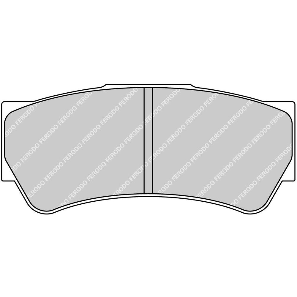 Ferodo DS2500 Brake Pads 103.8mm x 45mm FRP3103H
