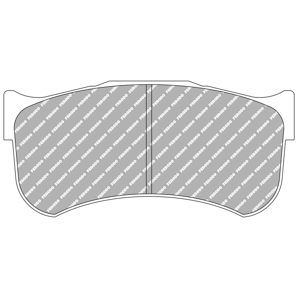 Ferodo DS3.12 Brake Pads 163.5mm x 76mm FRP3128GB - Front