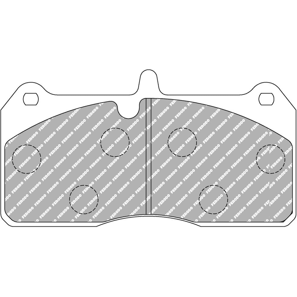 Ferodo DS2500 Brake Pads 175.6mm x 93.2mm FRP3136H
