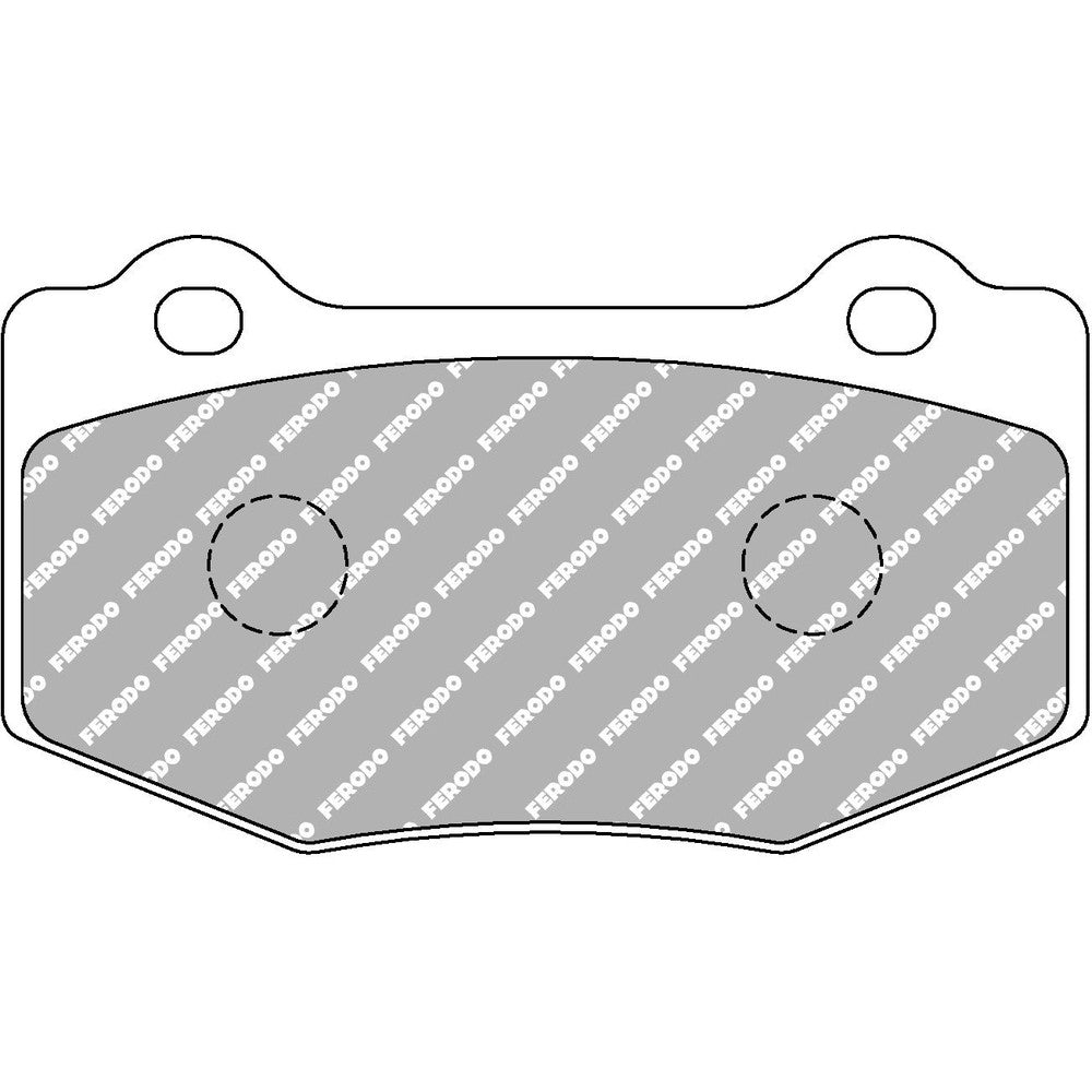Ferodo DS2500 Brake Pads 109.8mm x 63mm FRP3137H - Rear