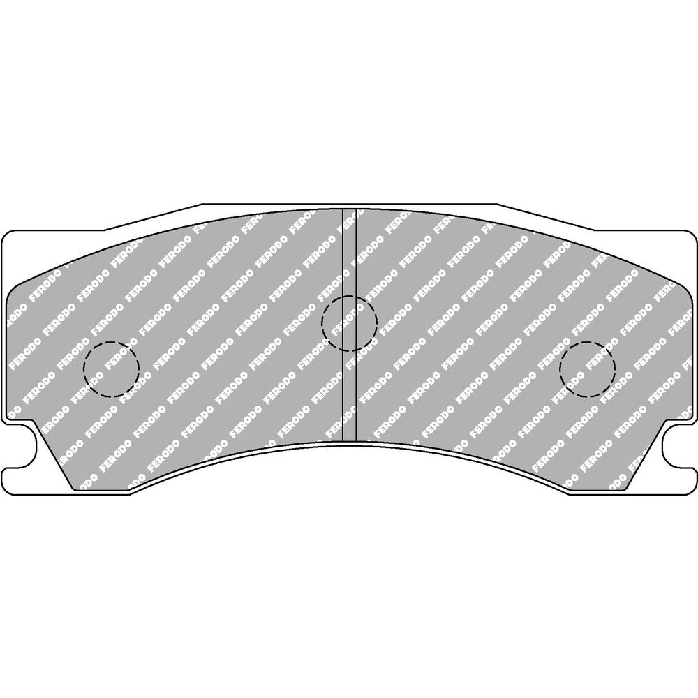 Ferodo DS2500 Brake Pads 152.1mm x 63.8mm FRP3142H