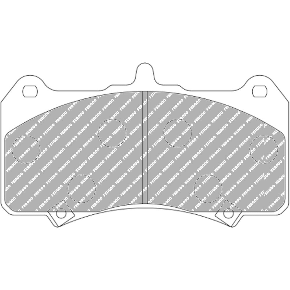 Ferodo DS2500 Brake Pads 175.6mm x 100.8mm FRP3147H