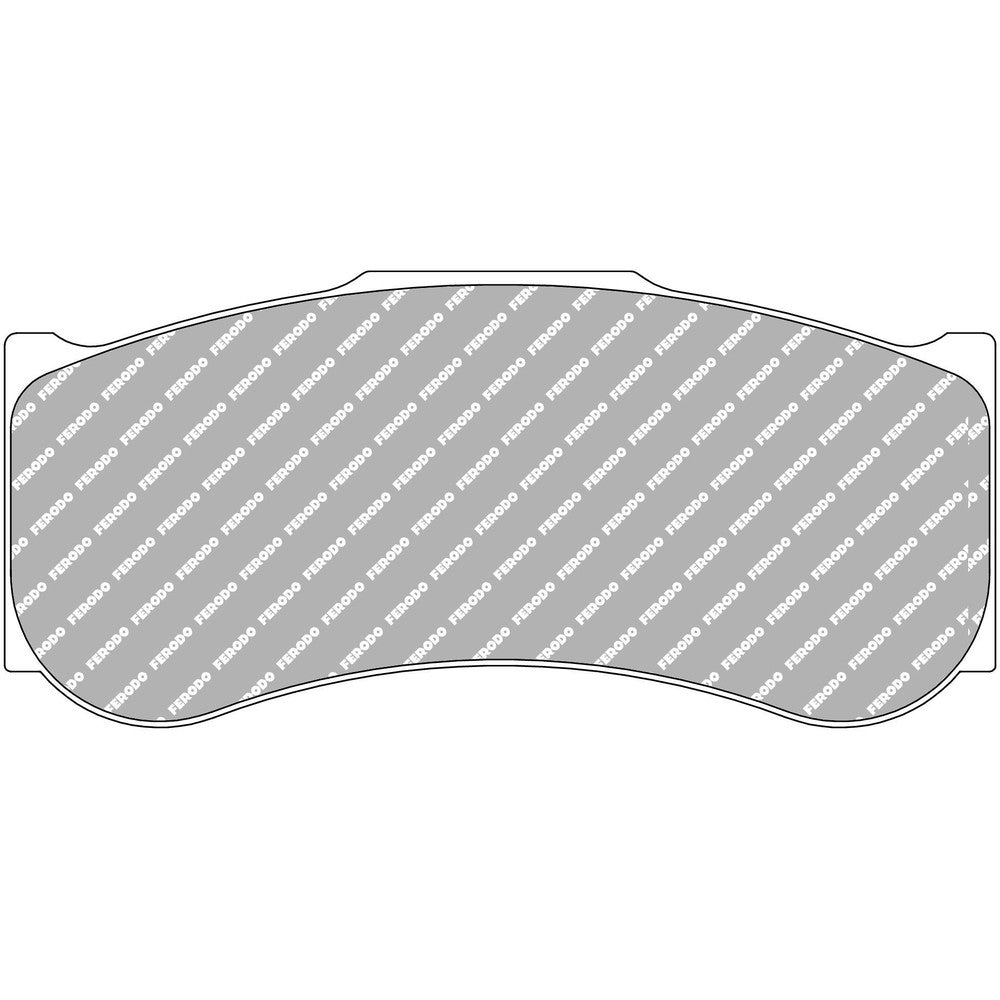 Ferodo DS3.12 Brake Pads 163.9mm x 77.7mm FRP3150GB - Front
