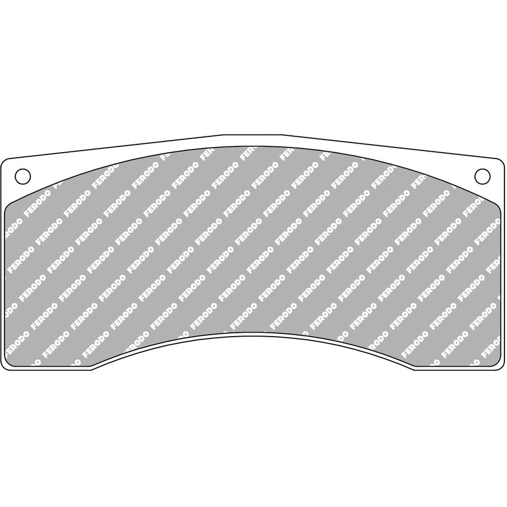 Ferodo DS3.12 Brake Pads 131.8mm x 62.2mm FRP3156GB - Rear