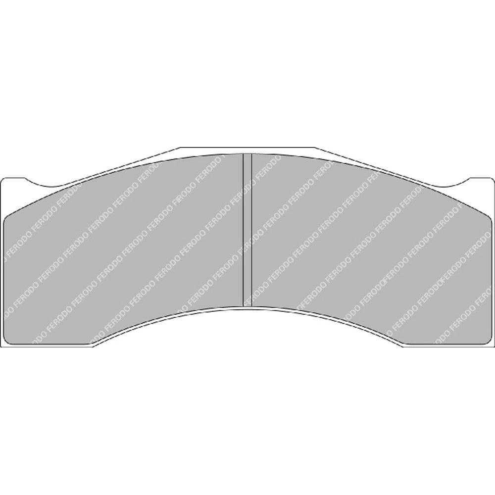 Ferodo DS3.12 Brake Pads 164mm x 66mm FRP3157G