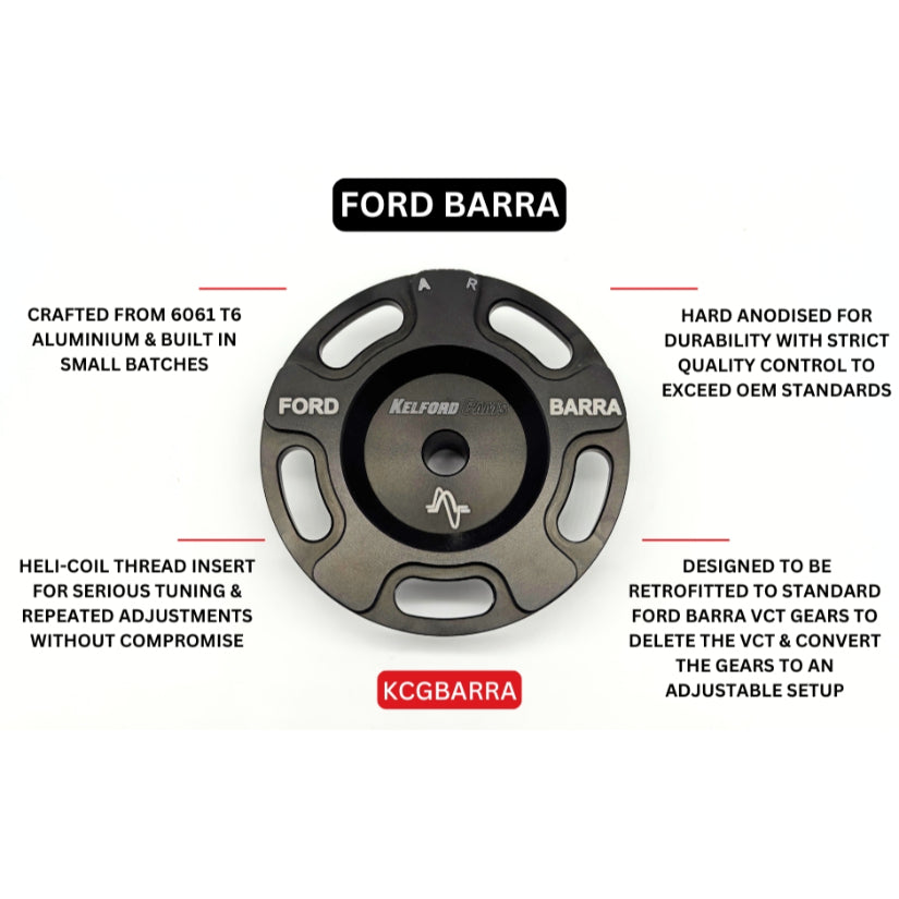 Kelford Cams Adjustable Cam Gear Set Ford Barra