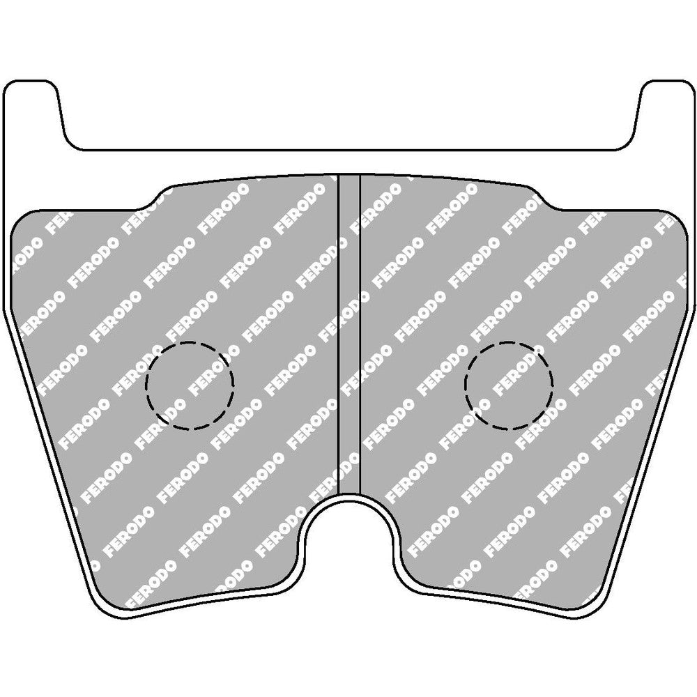 Ferodo DS Uno Brake Pads 95.4mm x 74.3mm FCP1664Z