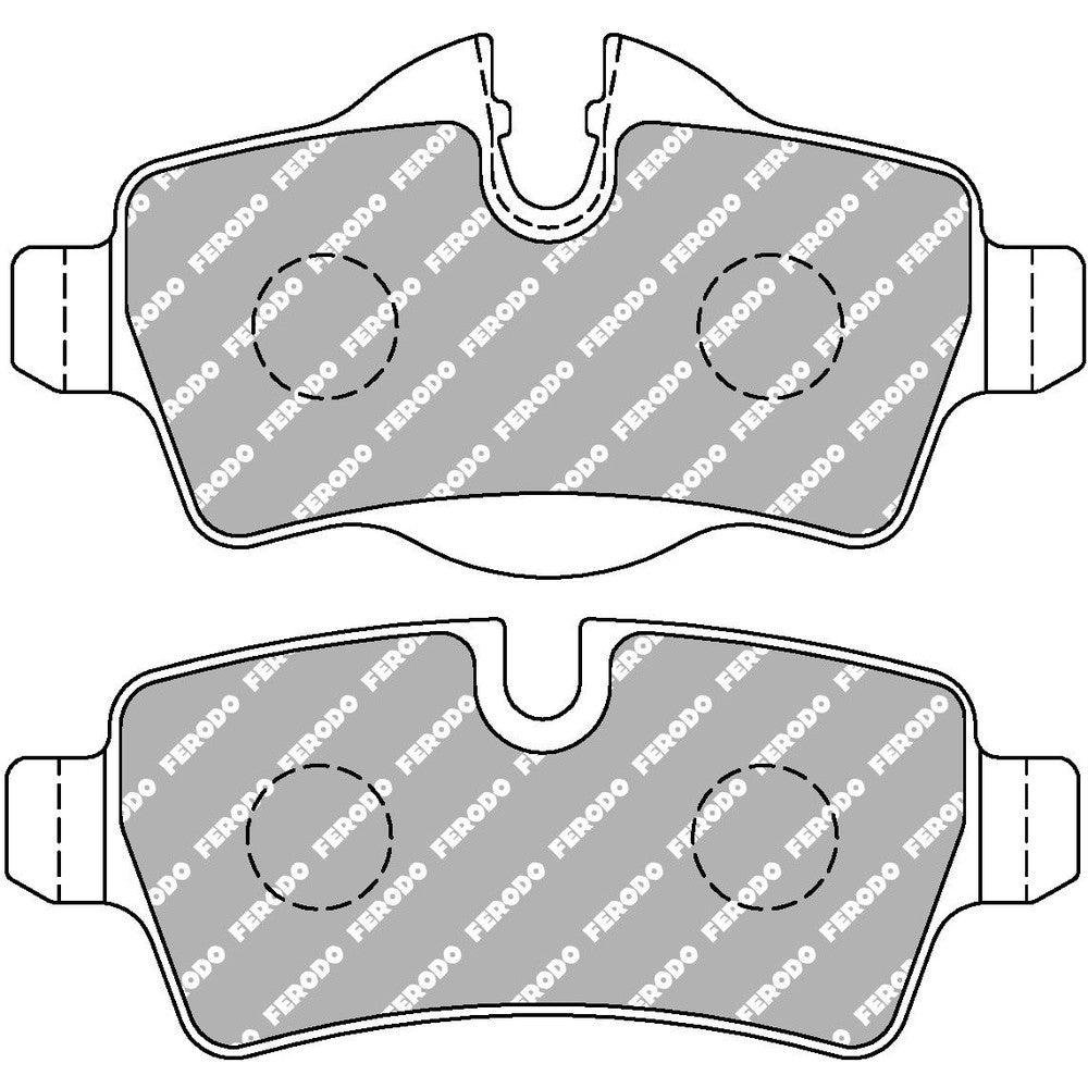 Ferodo DS1.11 Brake Pads 95.5mm x 39.2mm FCP1975W - Rear