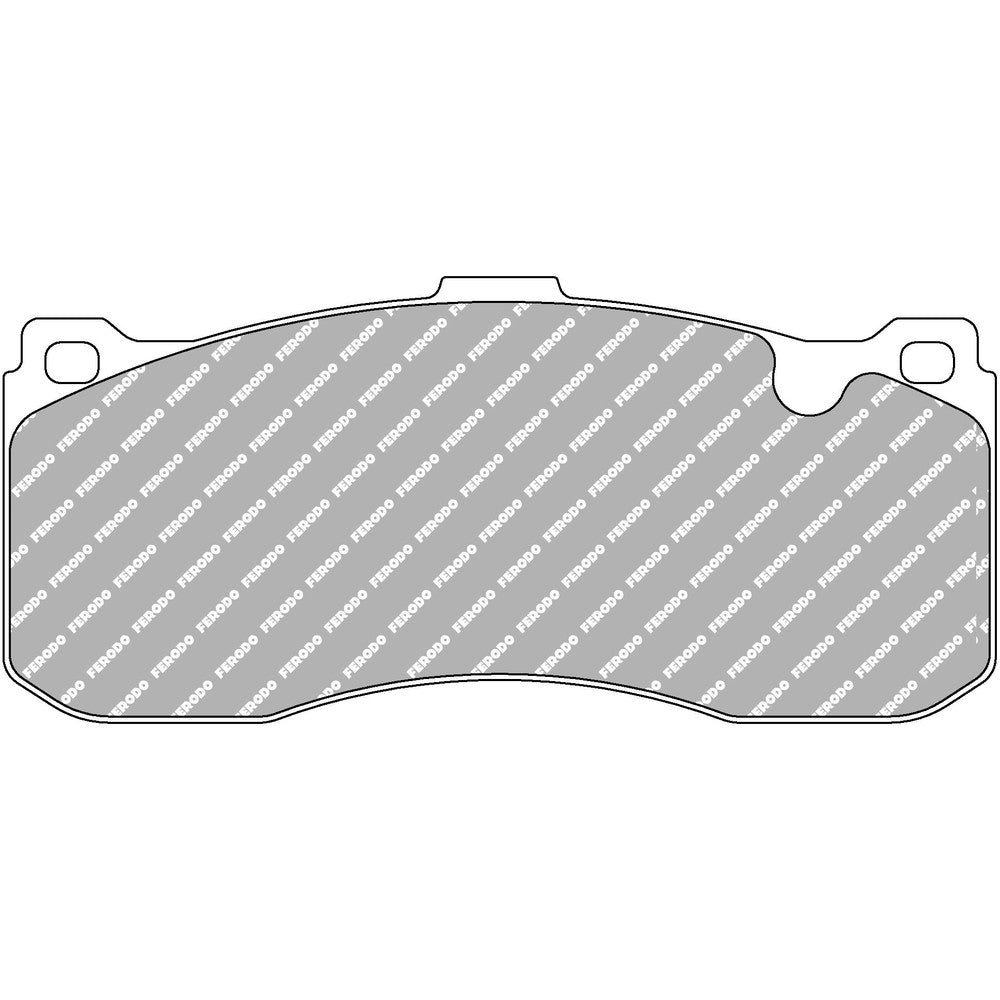Ferodo DS Uno Brake Pads 162.8mm x 73.1mm FCP4218Z - Front
