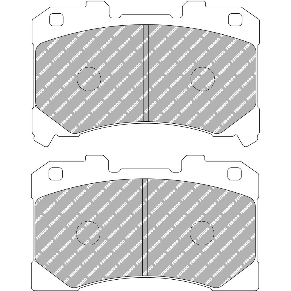 Ferodo DS2500 Brake Pads 133.6mm x 86.7mm FCP5261H - Front