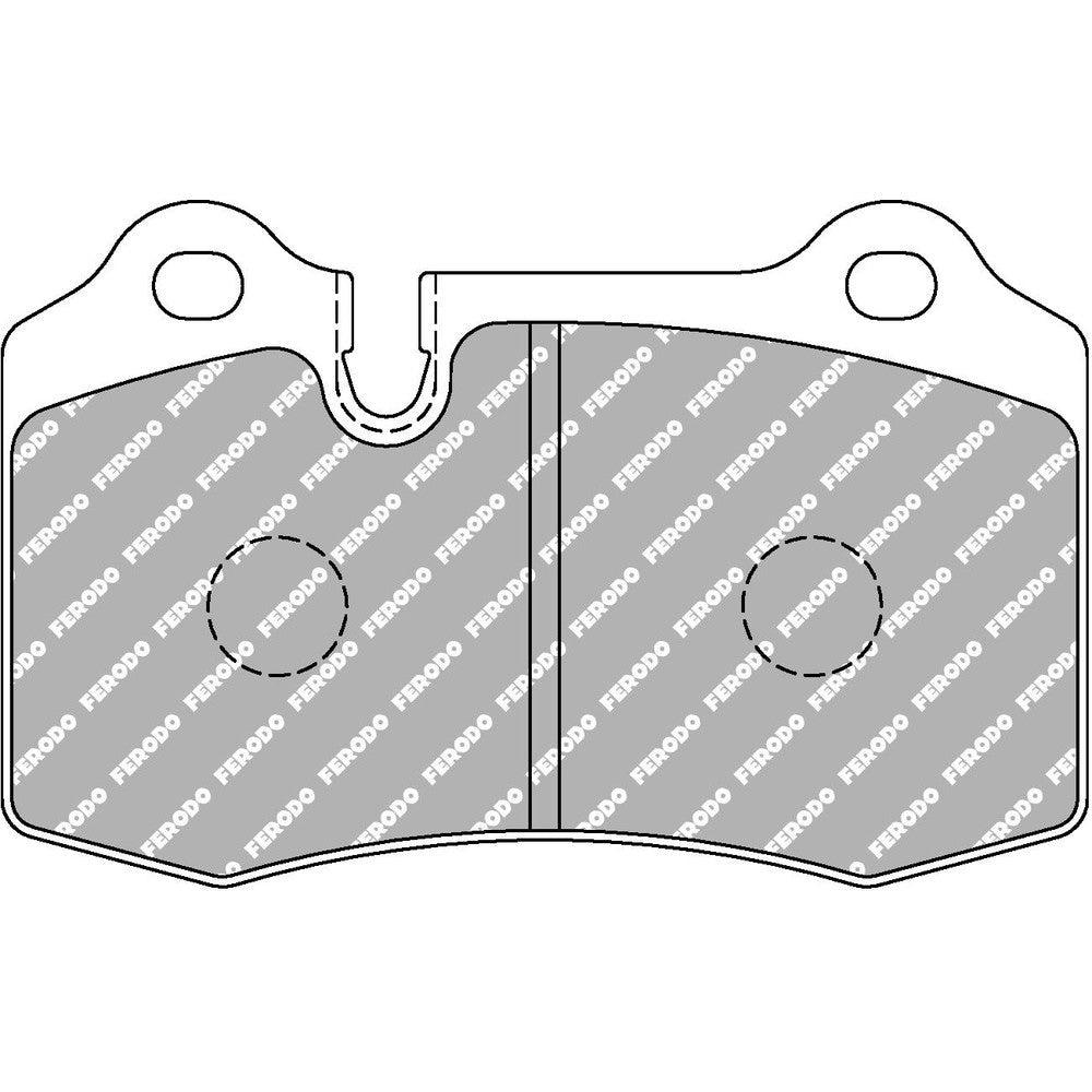 Ferodo DS3000 Brake Pads 109.8mm x 69mm FCP721R