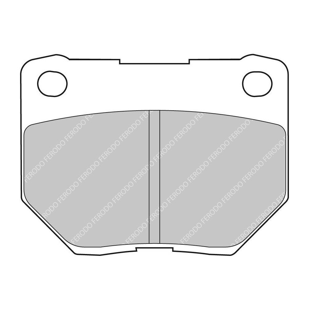 Ferodo DS Performance Brake Pads 73.3mm x 55mm FDS1372 - Rear
