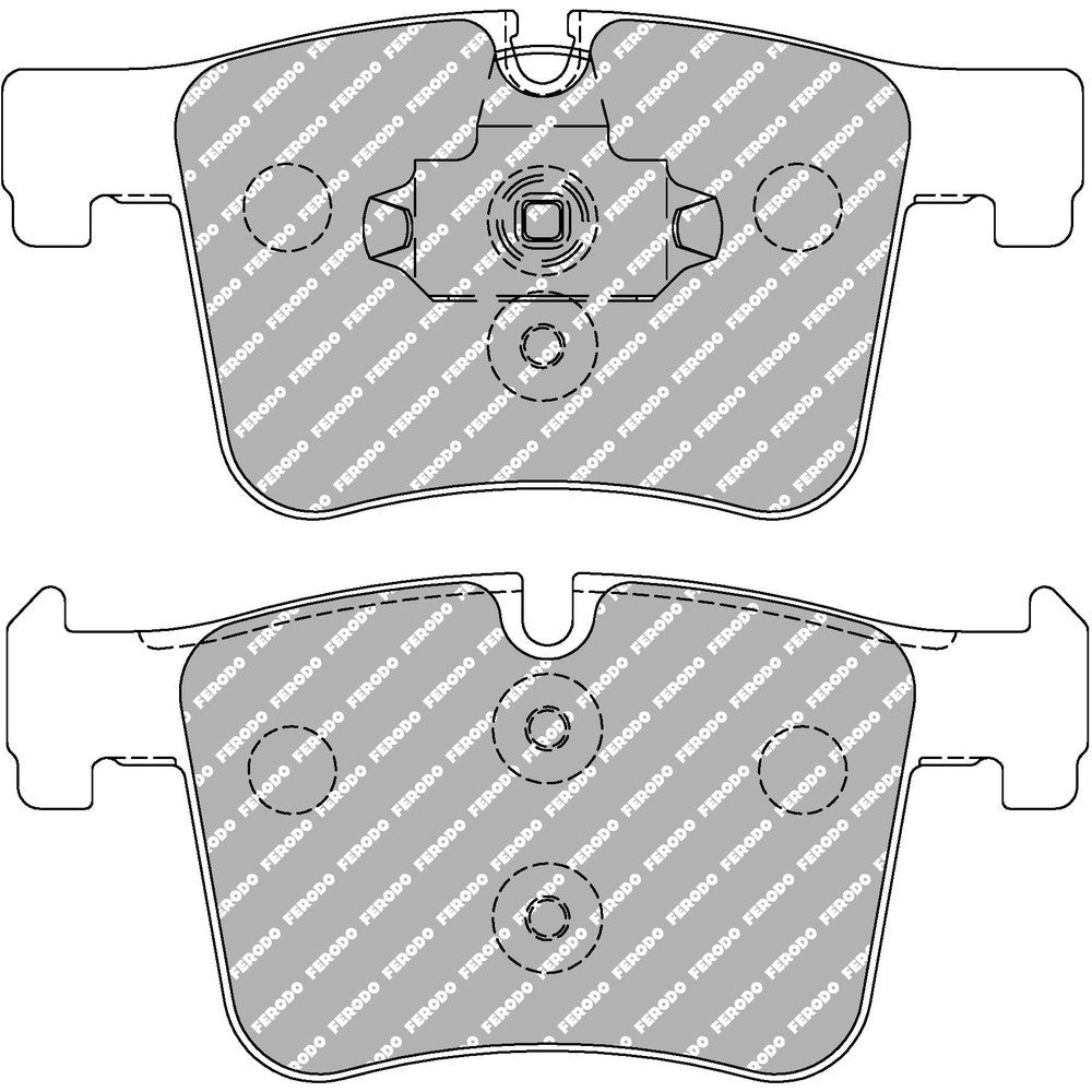 Ferodo DS Performance Brake Pads 148.45mm x 70mm FDS4394 - Front