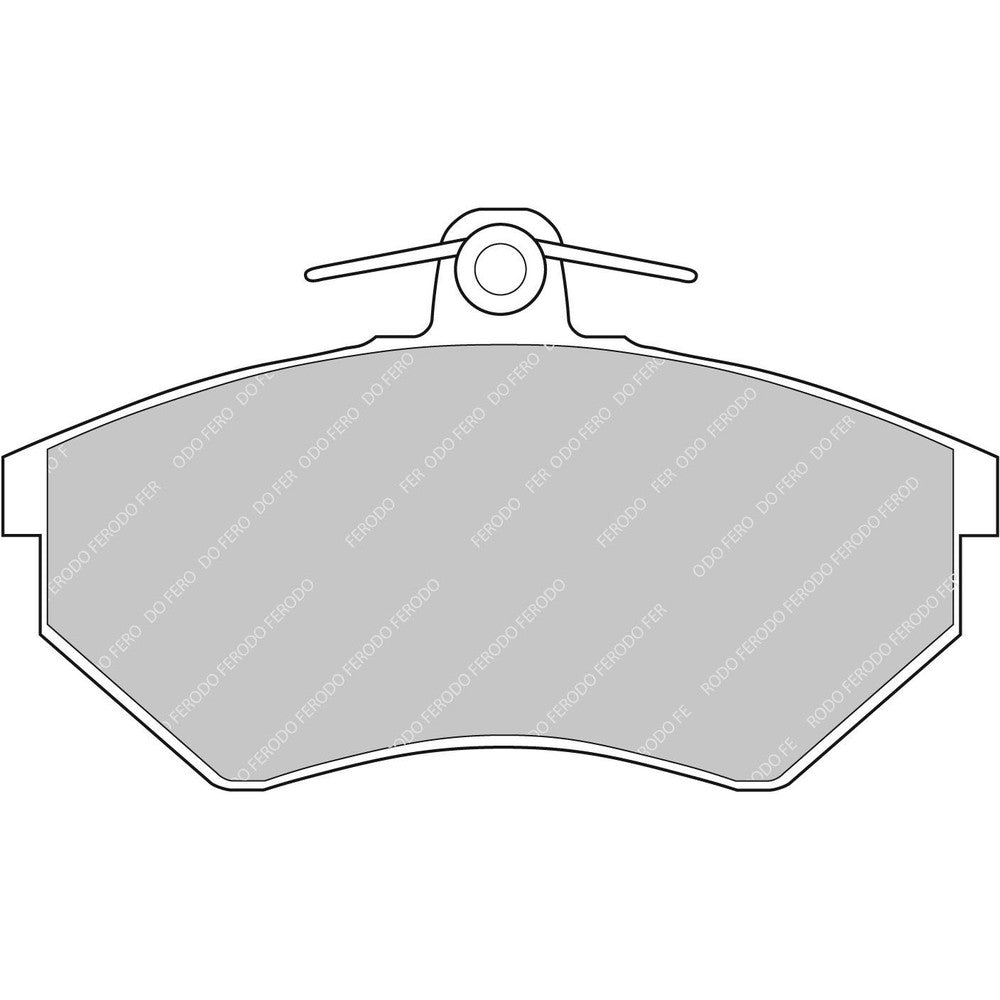 Ferodo DS Performance Brake Pads 119mm x 70mm FDS774 - Front
