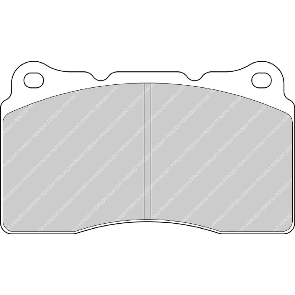 Ferodo DS3.12 Brake Pads 131.8mm x 77mm FRP3067G - Front