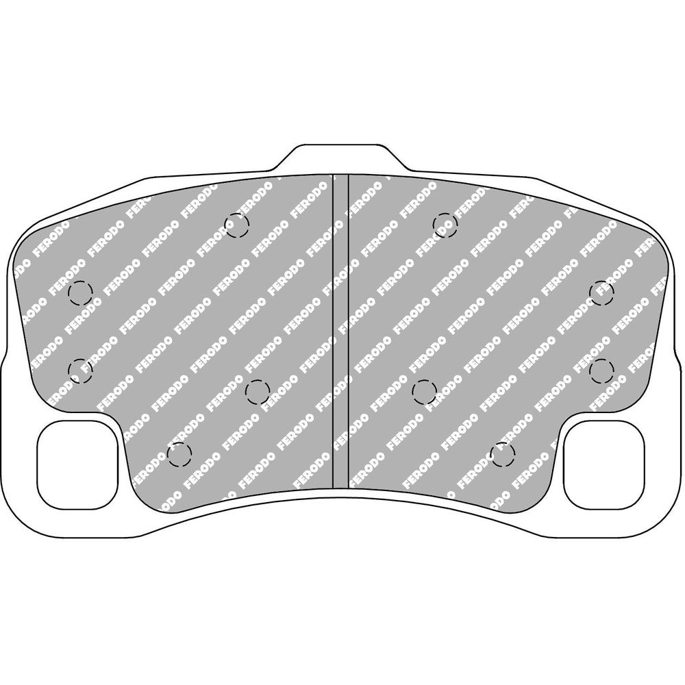 Ferodo DS3.12 Brake Pads 130.8mm x 70.4mm FRP3143G - Rear