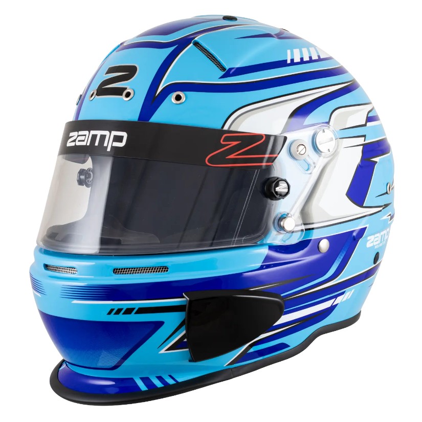 Zamp RZ 70F Helmet FIA8859-2024 Snell SA2025 Blue