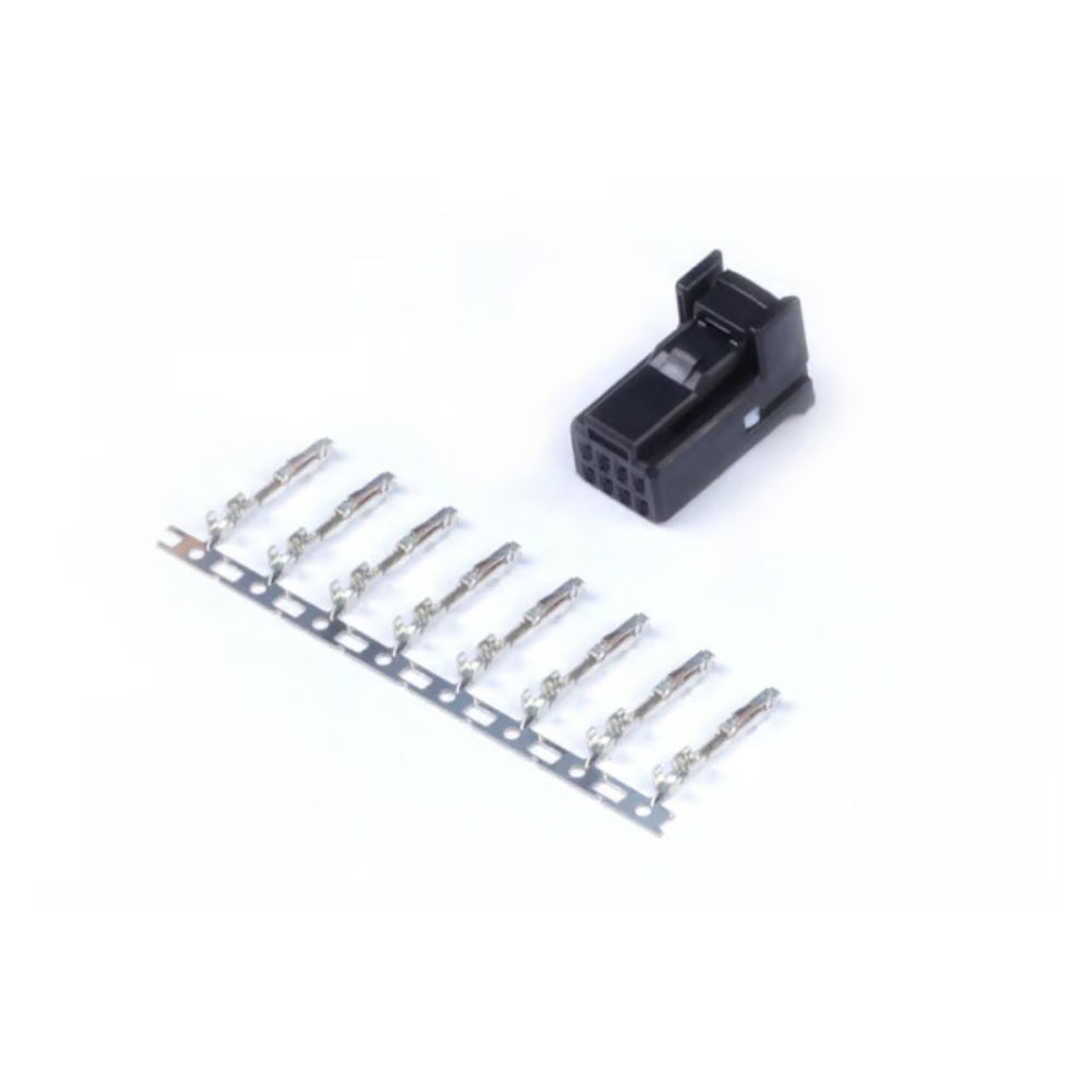 Haltech Plug and Pins Only 8 Pin TYCO Black