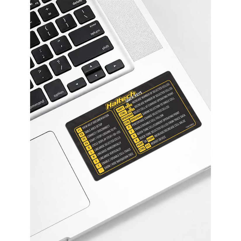 Haltech Sticker Sheet - A5 Colour