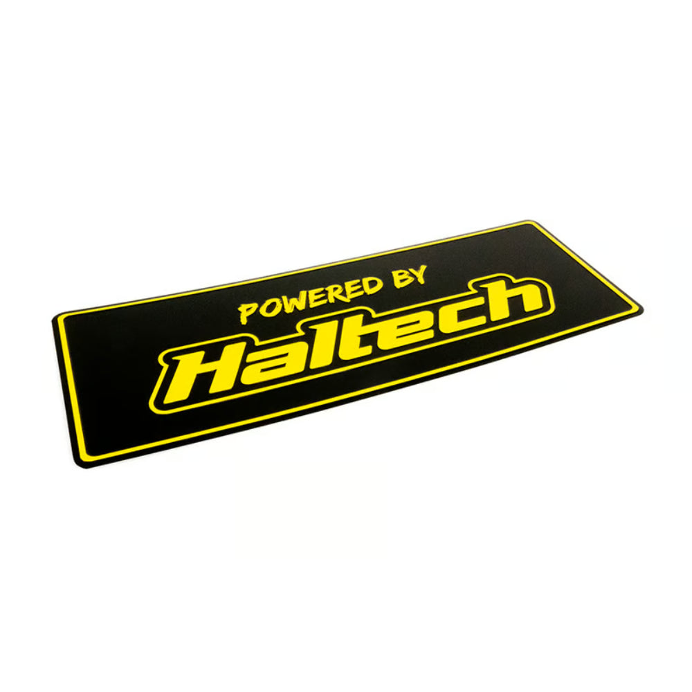 Haltech Powered By Haltech Vanity Plate 380mm x 140mm
