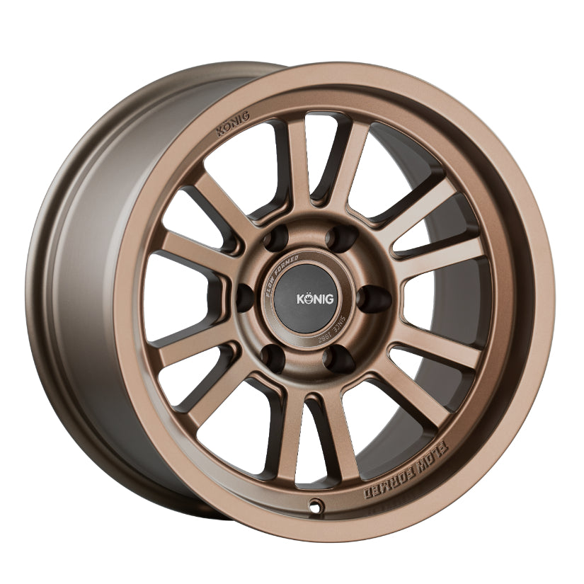 Konig HT1 Alloy Wheel 17x8.5 ET-6 6x139.7 Satin Bronze 106.1mm CB