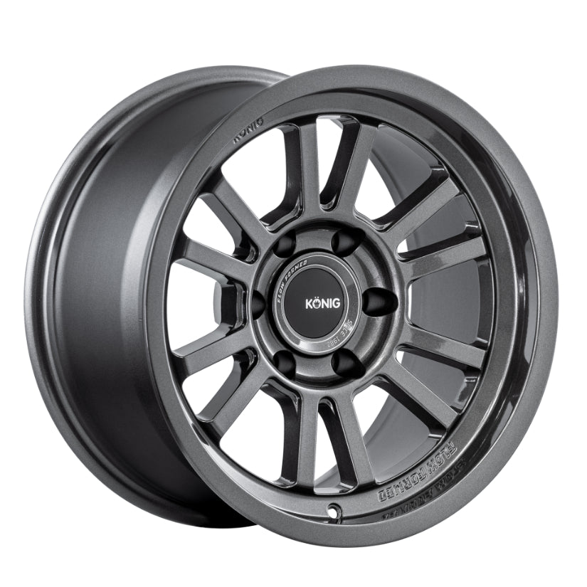 Konig HT1 Alloy Wheel 18x9 ET0 6x139.7 Gloss Anthracite 106.1mm CB