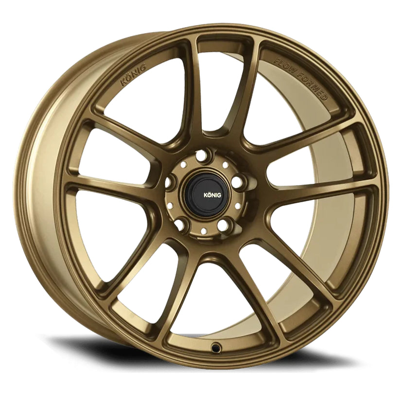 Konig Heliogram Alloy Wheel 18x9.5 ET25 5x114.3 Matte Bronze 73.1mm CB