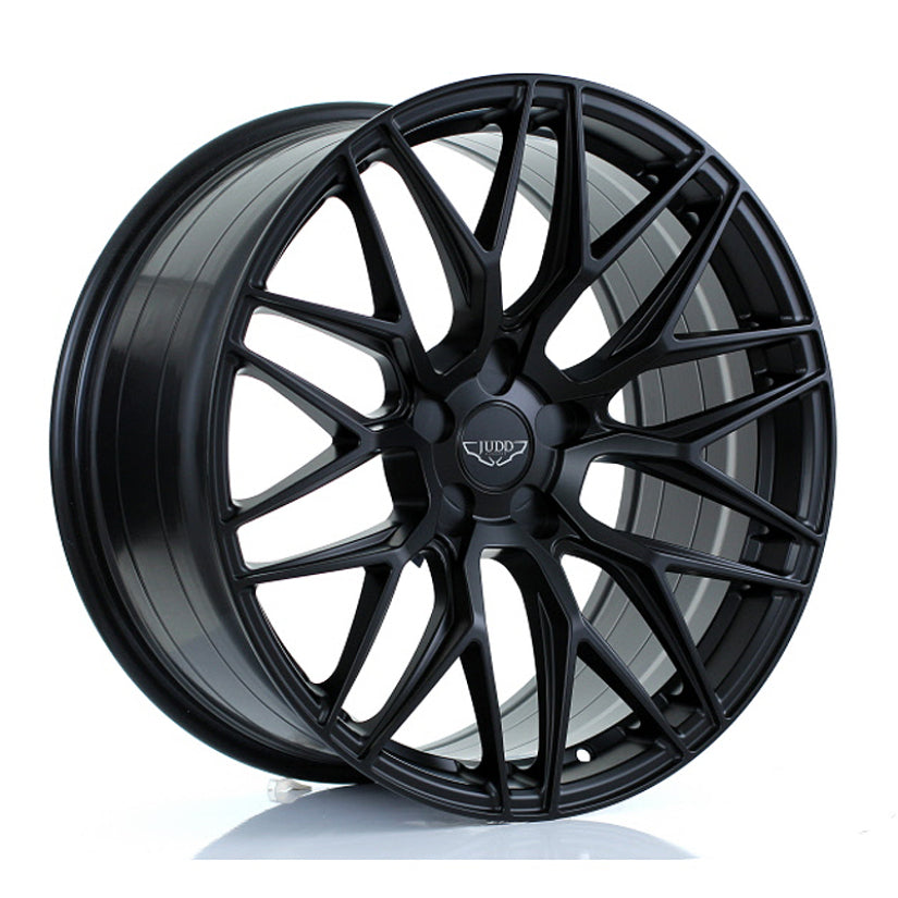 JUDD Model One Alloy Wheel 20x9.5 ET25 TO 50 5x112 Satin Black 72.6mm CB