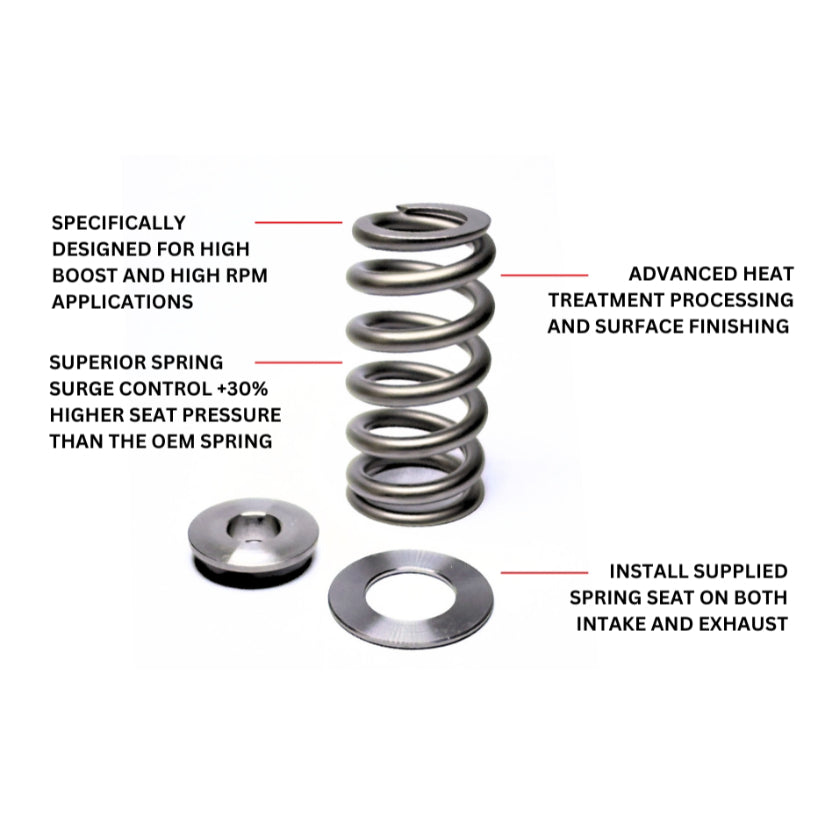 Kelford Cams Racing Valve Spring and Titanium Retainer Kit Audi VW EA888 Gen3