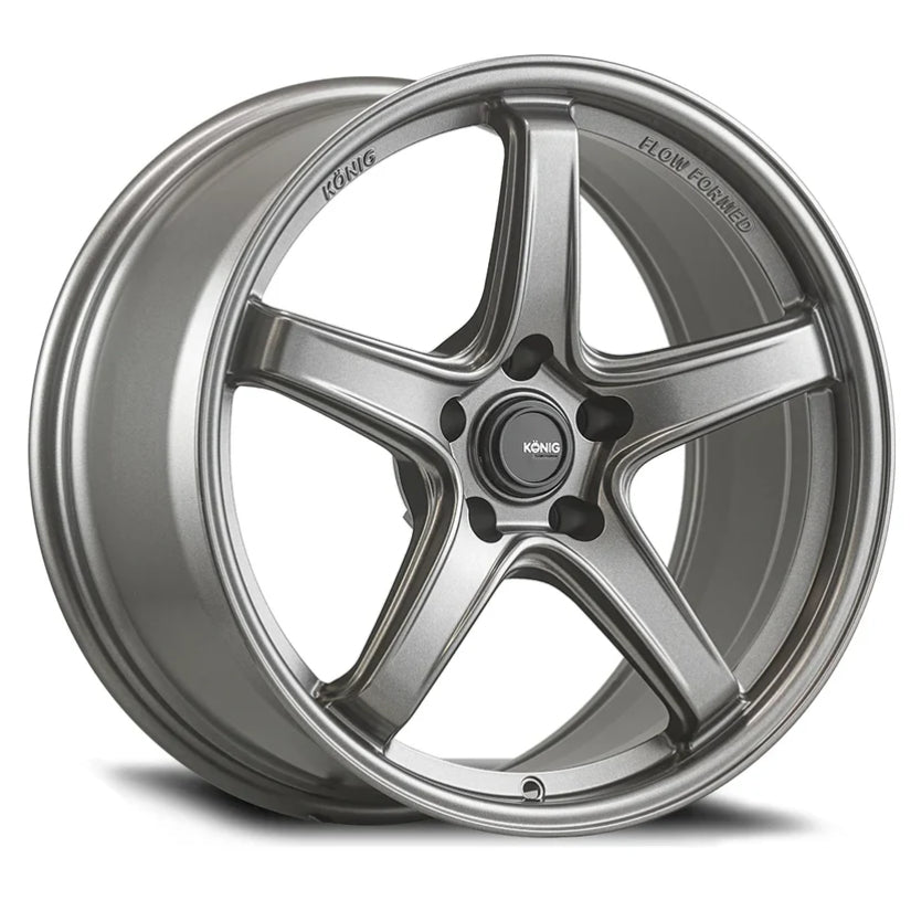 Konig Neoform Alloy Wheel 17x9 ET25 5x114.3 Matte Grey 73.1mm CB