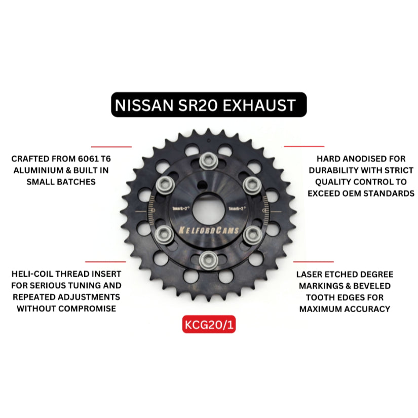 Kelford Cams Cam Gear Exhaust Side Only Nissan SR20