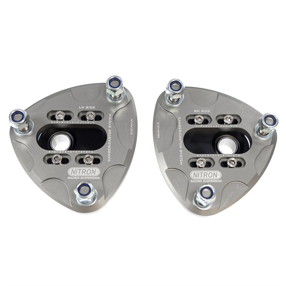 Nitron Adjustable Front Top Plates Pair Honda Civic Type R EP3 01-05