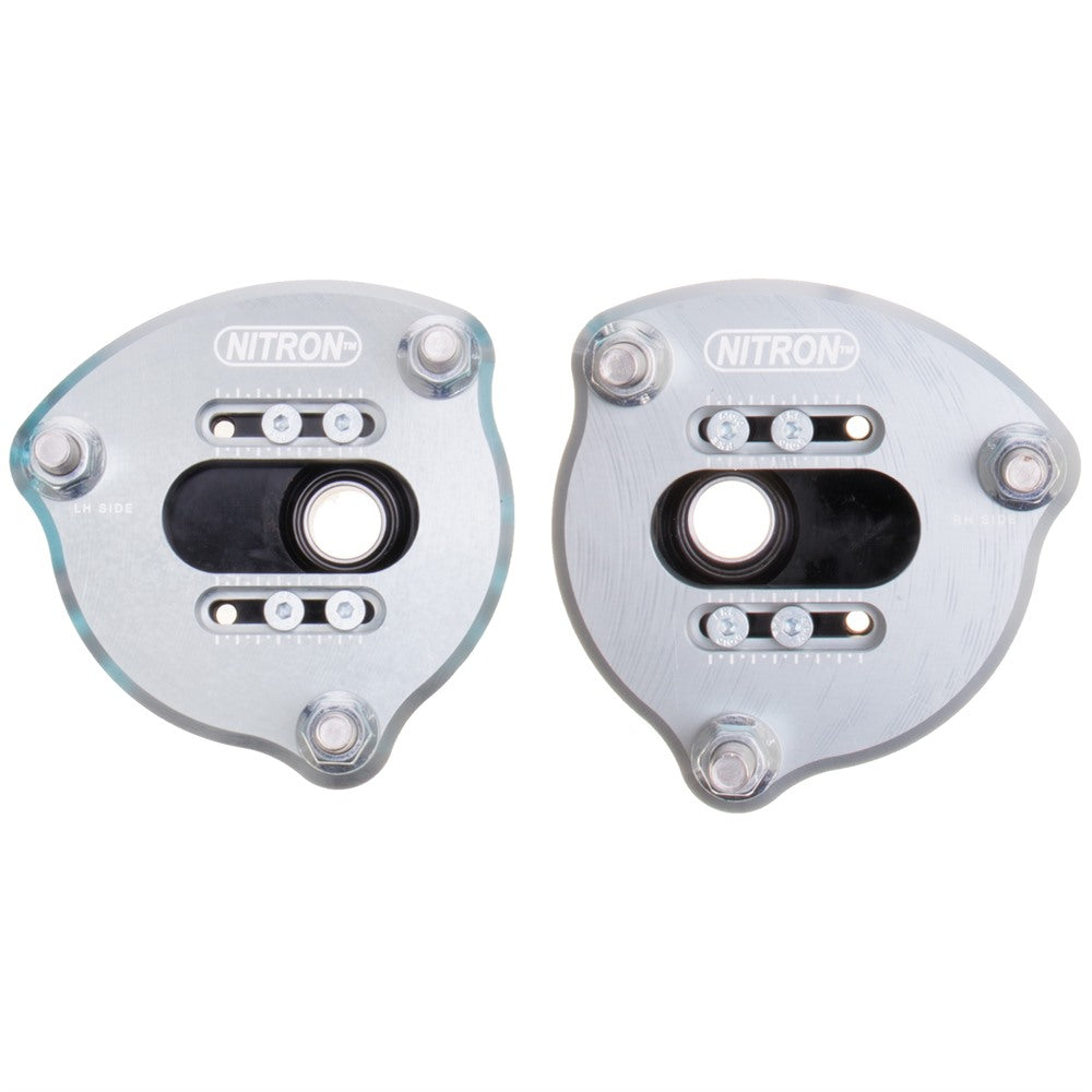 Nitron Adjustable Front Top Plates Pair Honda Civic Type R FK2 15-17