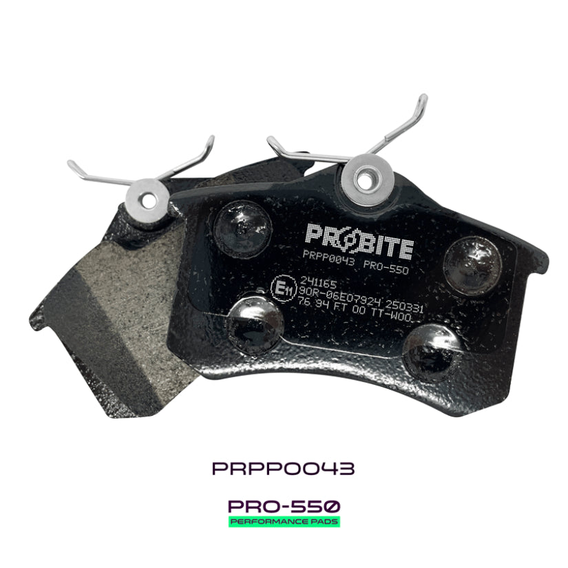 Probite PRO-550 Performance Brake Pads 87mm x 53mm PRPP0043 - Rear