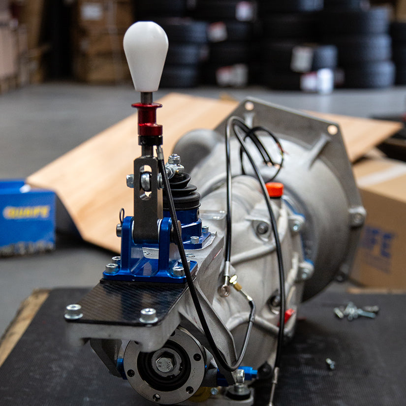 Quaife 6-Speed 69G Heavy Duty RWD Sequential Gearbox with Load Cell Gear Lever