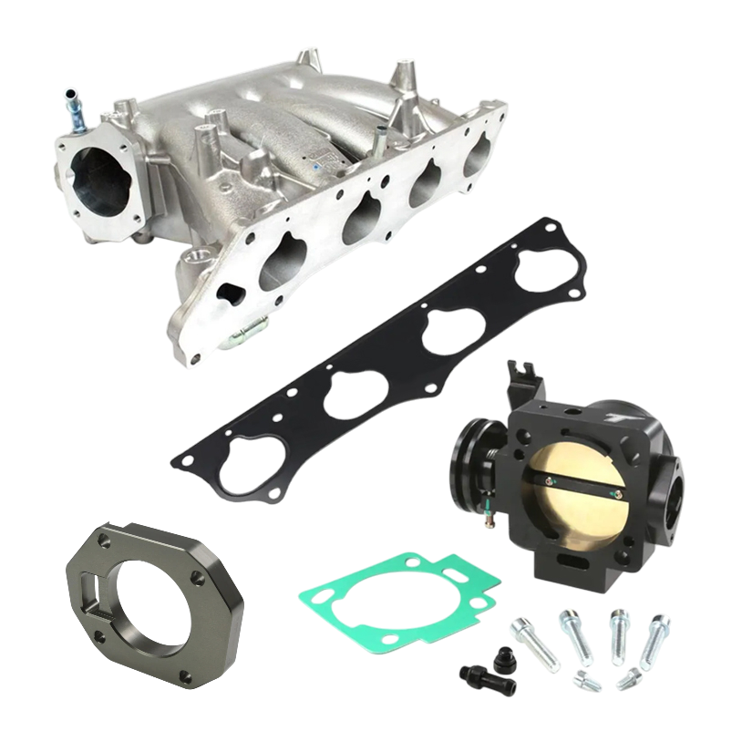 Genuine Honda RRC Inlet Manifold, Gasket & Tegiwa Billet Throttle Body 70mm K-Series K20A