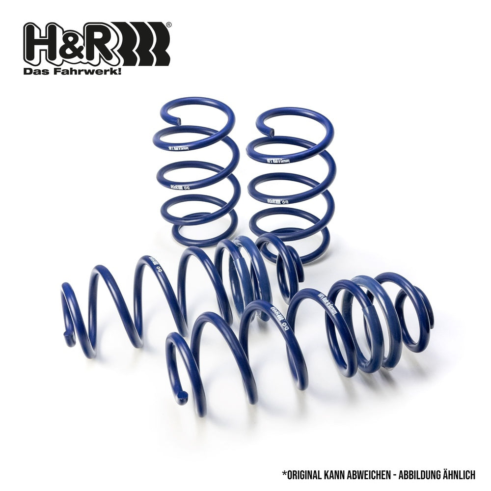 H&R Performance Lowering Springs - 28627-1 - 35mm Lower For Vehicles With Sports Suspension