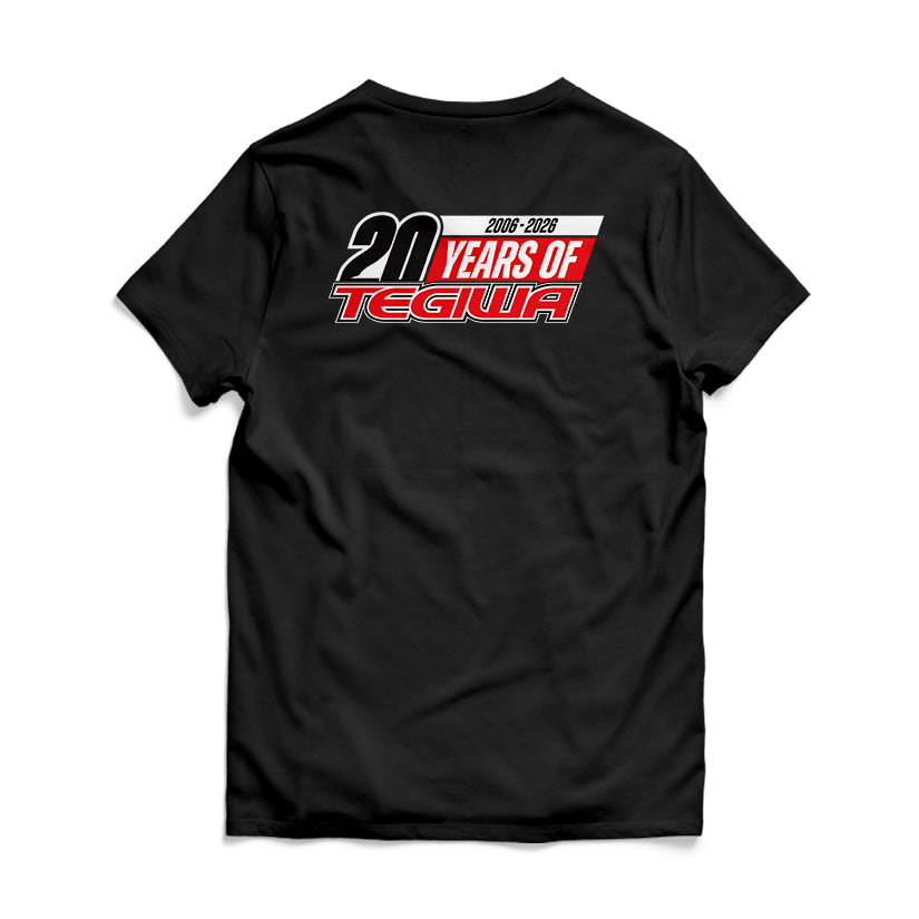 Tegiwa 20th Anniversary T-Shirt Black