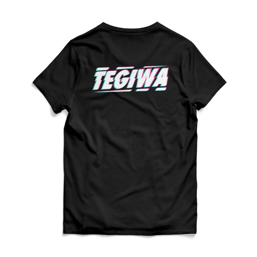 Tegiwa Glitch Logo T-Shirt