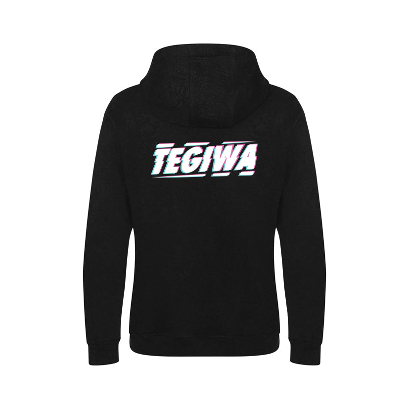 Tegiwa Glitch Logo Hoodie