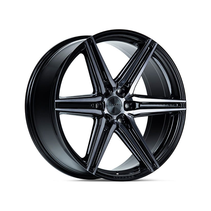 Vossen HF6-2 Alloy Wheel 20x9.5 ET15 6x139.7 Tinted Gloss Black 106.1mm CB