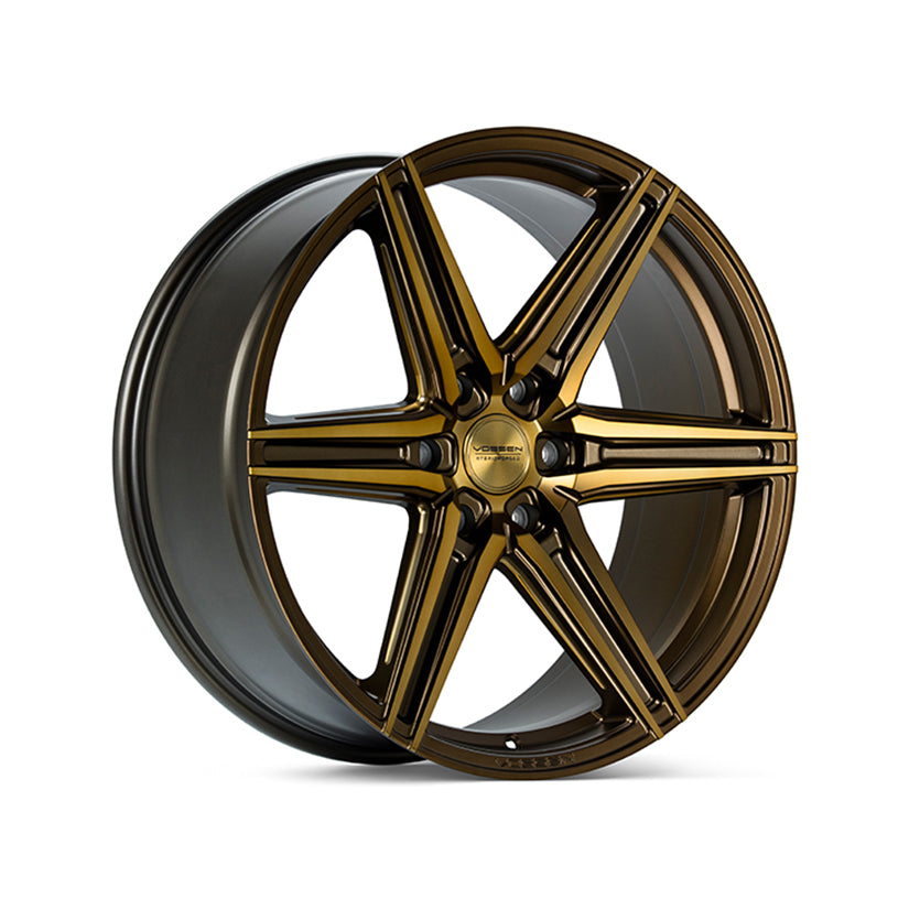 Vossen HF6-2 Alloy Wheel 20x9.5 ET15 6x139.7 Tinted Matte Bronze 106.1mm CB