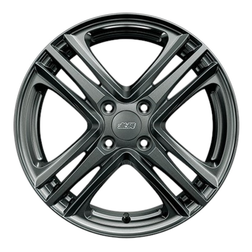 Mugen MD4 15x5.0J ET45 4x100 Honda N-Box Custom JF3-4 17-23 Dark Gun Metallic