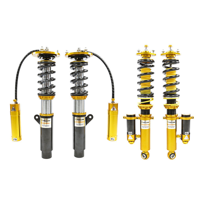 YSR Pro Plus Racing 2-Way Coilovers BMW M3 E46 01-06 Rear Shock & Spring Separate