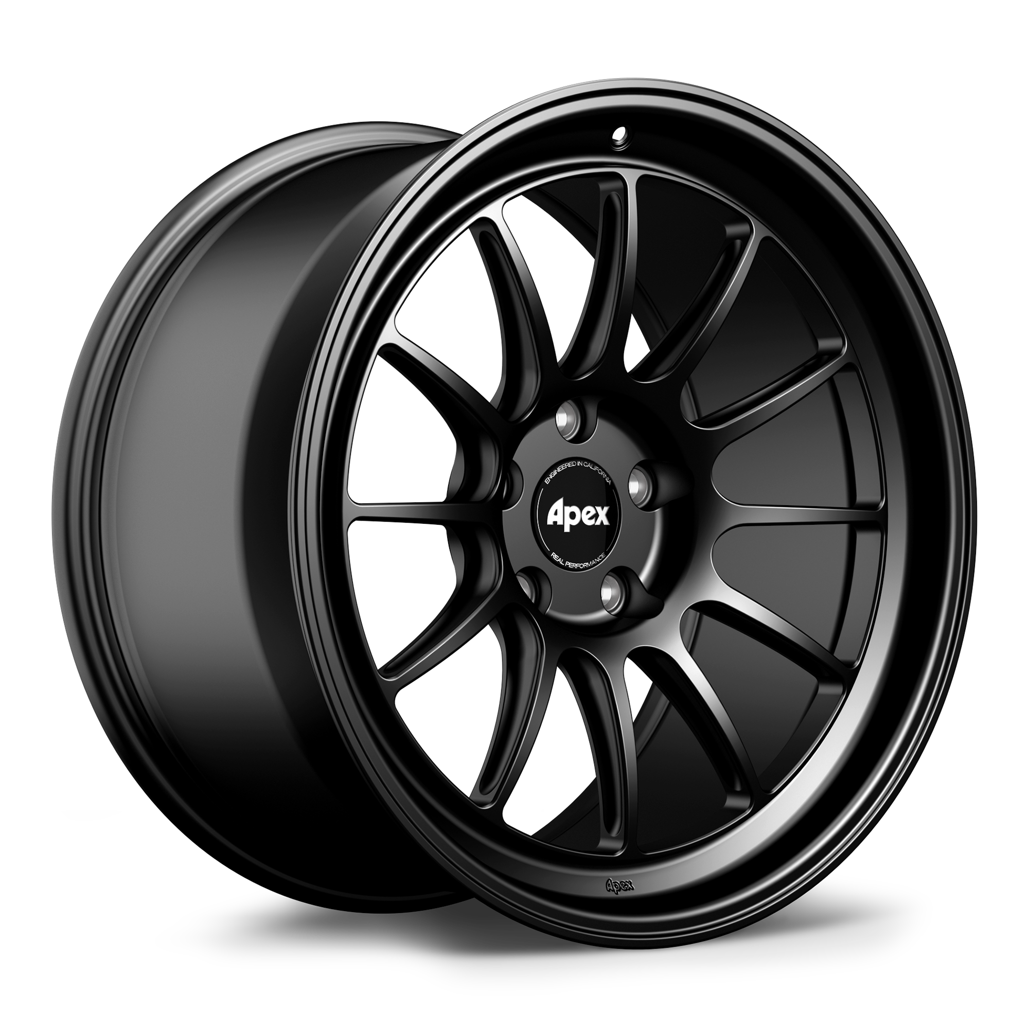 Apex SL-12RT Forged Alloy Wheel 19x10.5 ET35 5x112mm - Satin Black 66.6mm CB